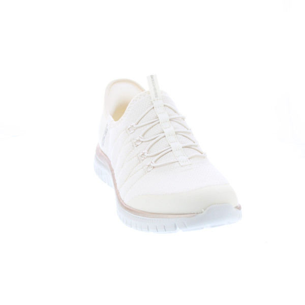 Zapatillas Skechers zapatos Mujer modelo Slip-ins Virtue Glow Blanco Elástico
