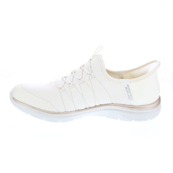 Zapatillas Skechers zapatos Mujer modelo Slip-ins Virtue Glow Blanco Elástico