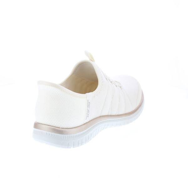 Zapatillas Skechers zapatos Mujer modelo Slip-ins Virtue Glow Blanco Elástico