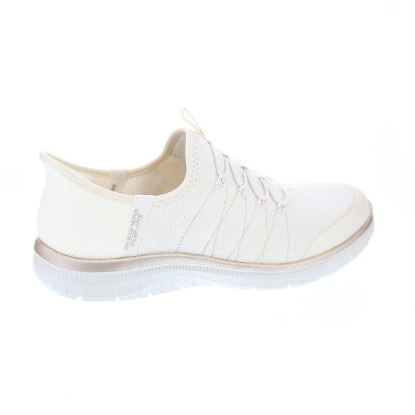 Zapatillas Skechers zapatos Mujer modelo Slip-ins Virtue Glow Blanco Elástico