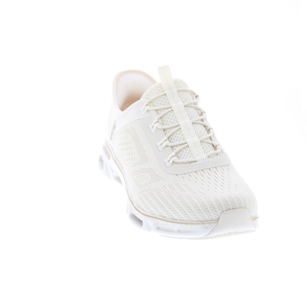 Zapatillas Skechers zapatos Mujer modelo Slip-ins Gratify Pace Blanco Elástico