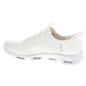 Zapatillas Skechers zapatos Mujer modelo Slip-ins Gratify Pace Blanco Elástico