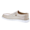 Mocasines Hey Dude zapatos Hombre modelo Wally Stretch Beige Elástico