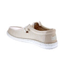 Mocasines Hey Dude zapatos Hombre modelo Wally Stretch Beige Elástico