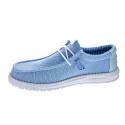 Mocasines Hey Dude zapatos Hombre modelo Wally Stretch Sox Azul Elástico