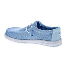Mocasines Hey Dude zapatos Hombre modelo Wally Stretch Sox Azul Elástico