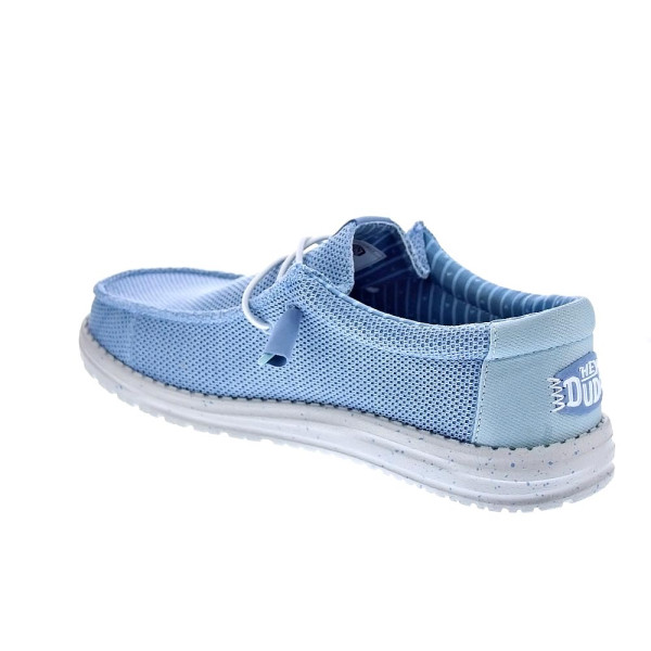 Mocasines Hey Dude zapatos Hombre modelo Wally Stretch Sox Azul Elástico