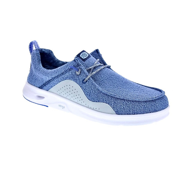 Mocasines Hey Dude zapatos Hombre modelo Wally Hey20 Azul Elástico