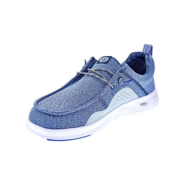 Mocasines Hey Dude zapatos Hombre modelo Wally Hey20 Azul Elástico