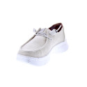 Mocasines Hey Dude zapatos Mujer modelo Wendy Peak Beige Elástico