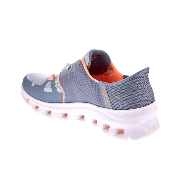 Zapatillas Skechers zapatos Mujer modelo Slip-ins G Lide Gris Elástico