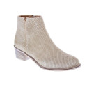 Botines Alpe zapatos Mujer modelo 5049 Beige Cremallera