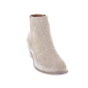 Botines Alpe zapatos Mujer modelo 5049 Beige Cremallera