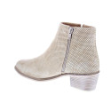 Botines Alpe zapatos Mujer modelo 5049 Beige Cremallera