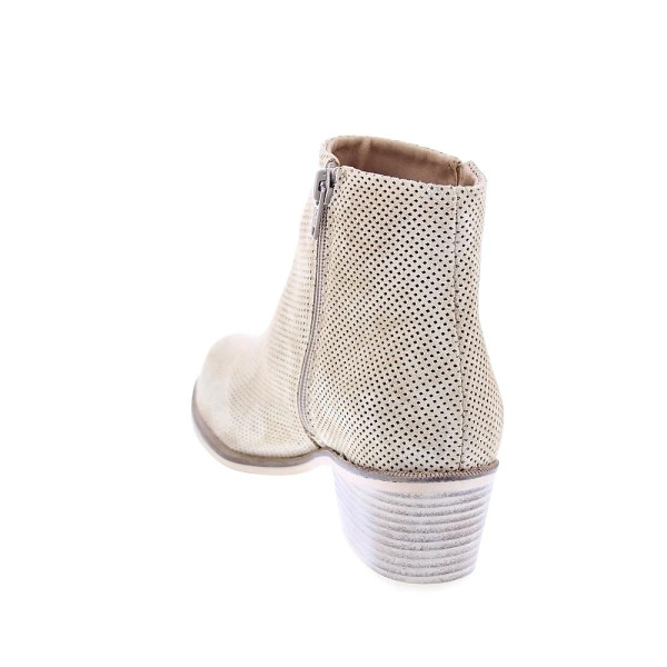 Botines Alpe zapatos Mujer modelo 5049 Beige Cremallera