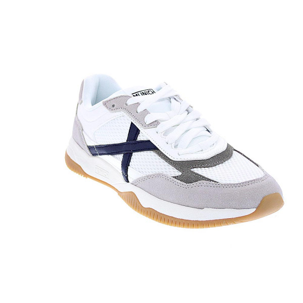 Zapatillas Munich zapatos Hombre modelo Lyra 05 Blanco Cordón