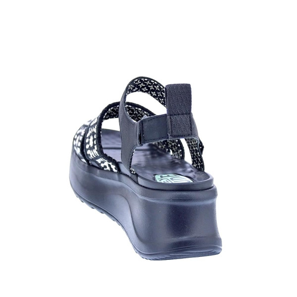 Sandalias Hey Dude zapatos Mujer modelo Delray Buckle Negro Hebilla