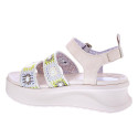 Sandalias Hey Dude zapatos Mujer modelo Delray Buckle Beige Hebilla