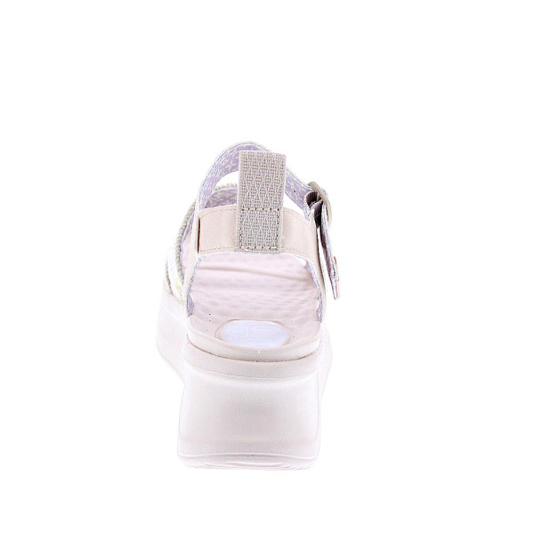 Sandalias Hey Dude zapatos Mujer modelo Delray Buckle Beige Hebilla