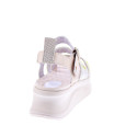 Sandalias Hey Dude zapatos Mujer modelo Delray Buckle Beige Hebilla