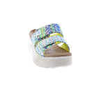 Sandalias Hey Dude zapatos Mujer modelo Delray Slide Azul Velcro