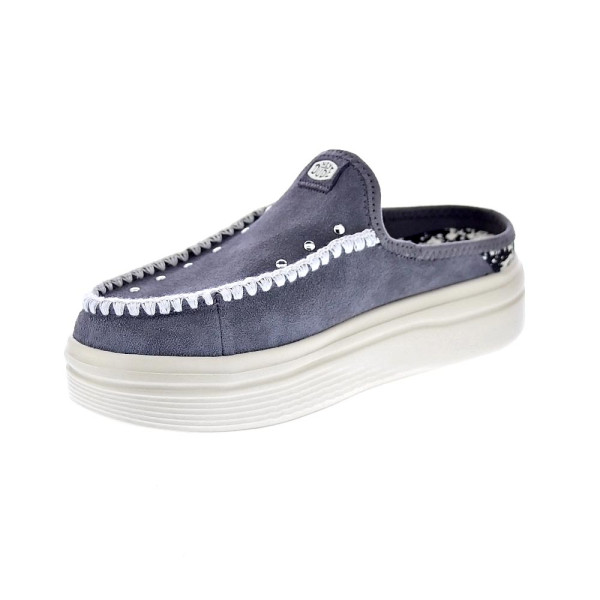 Mocasines Hey Dude zapatos Mujer modelo Austin Lift Gris 