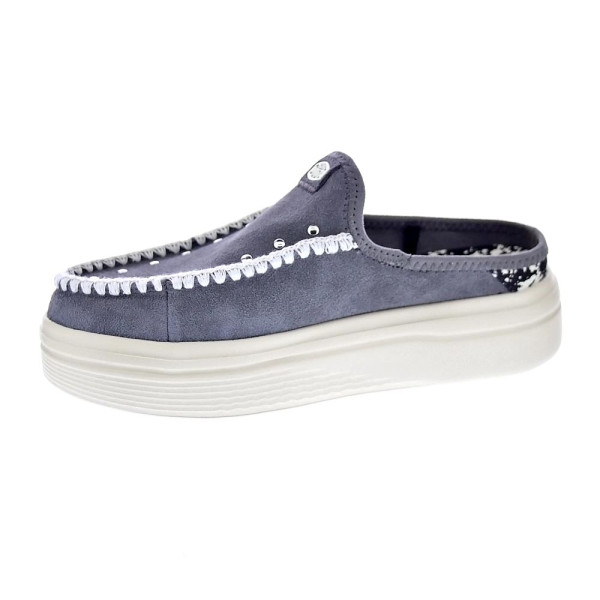 Mocasines Hey Dude zapatos Mujer modelo Austin Lift Gris 