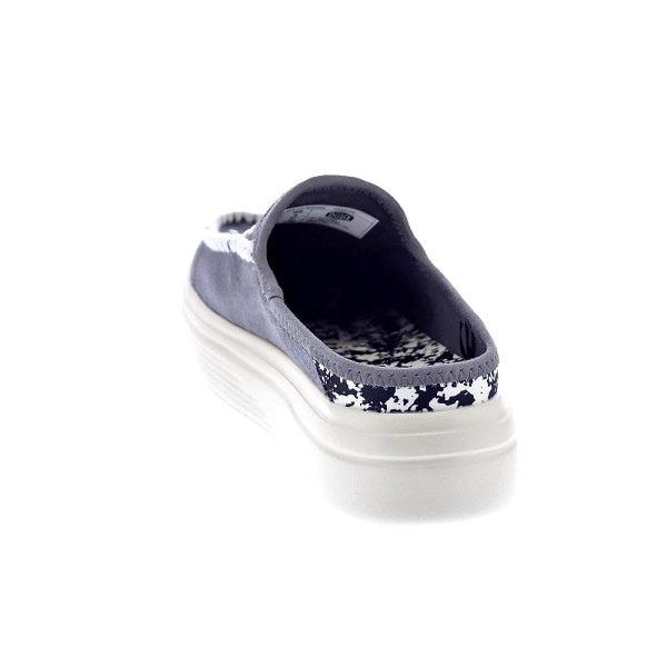 Mocasines Hey Dude zapatos Mujer modelo Austin Lift Gris 