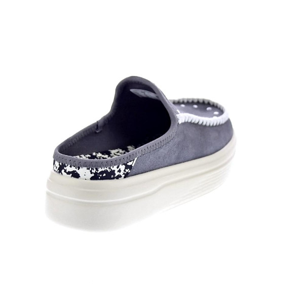 Mocasines Hey Dude zapatos Mujer modelo Austin Lift Gris 