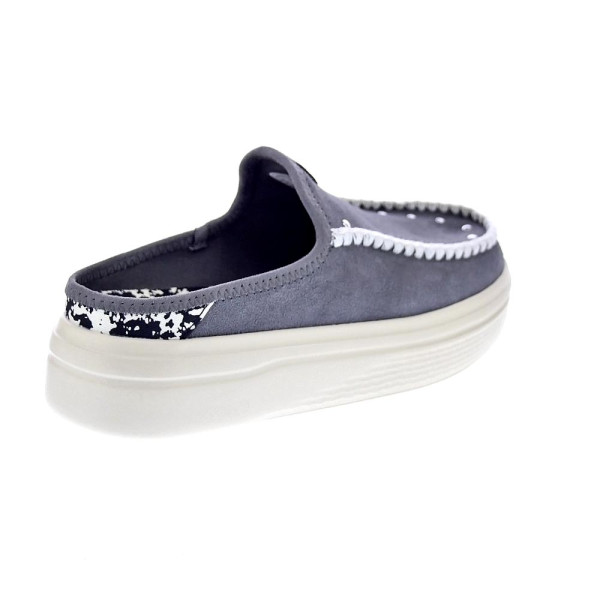 Mocasines Hey Dude zapatos Mujer modelo Austin Lift Gris 