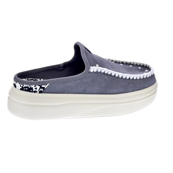 Mocasines Hey Dude zapatos Mujer modelo Austin Lift Gris 