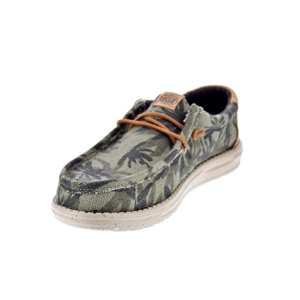 Mocasines Hey Dude zapatos Hombre modelo Wally Palm Marrón Elástico