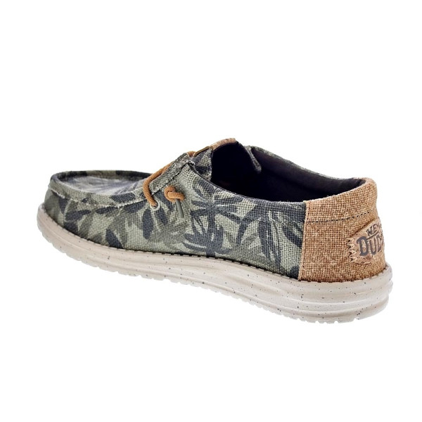 Mocasines Hey Dude zapatos Hombre modelo Wally Palm Marrón Elástico