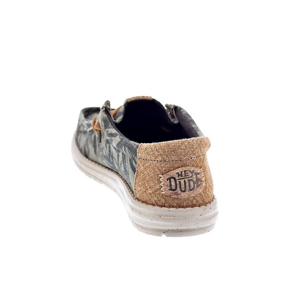 Mocasines Hey Dude zapatos Hombre modelo Wally Palm Marrón Elástico