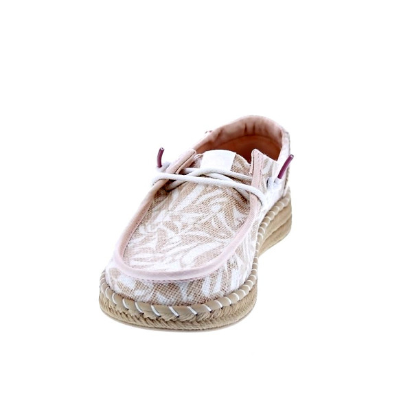 Mocasines Hey Dude zapatos Mujer modelo Wendy Espadrille Rosa Elástico