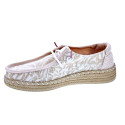 Mocasines Hey Dude zapatos Mujer modelo Wendy Espadrille Rosa Elástico