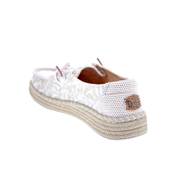 Mocasines Hey Dude zapatos Mujer modelo Wendy Espadrille Rosa Elástico