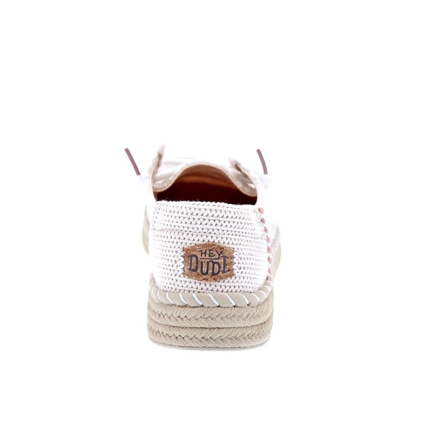 Mocasines Hey Dude zapatos Mujer modelo Wendy Espadrille Rosa Elástico