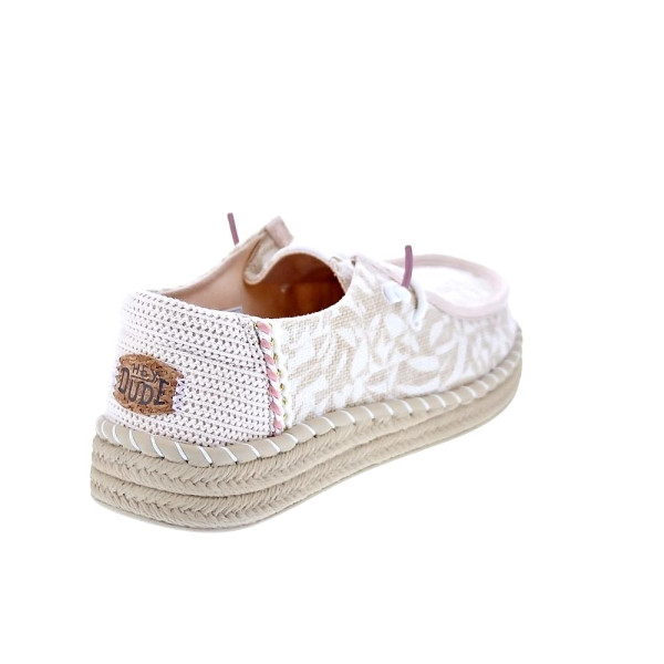 Mocasines Hey Dude zapatos Mujer modelo Wendy Espadrille Rosa Elástico