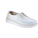 Mocasines Hey Dude zapatos Mujer modelo Wendy Espadrille Blanco Elástico