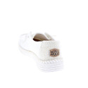 Mocasines Hey Dude zapatos Mujer modelo Wendy Espadrille Blanco Elástico