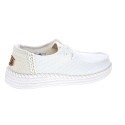 Mocasines Hey Dude zapatos Mujer modelo Wendy Espadrille Blanco Elástico