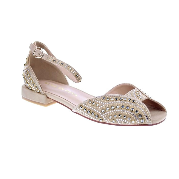 Sandalias Alma en Pena zapatos Mujer modelo V2550413 Beige Hebilla