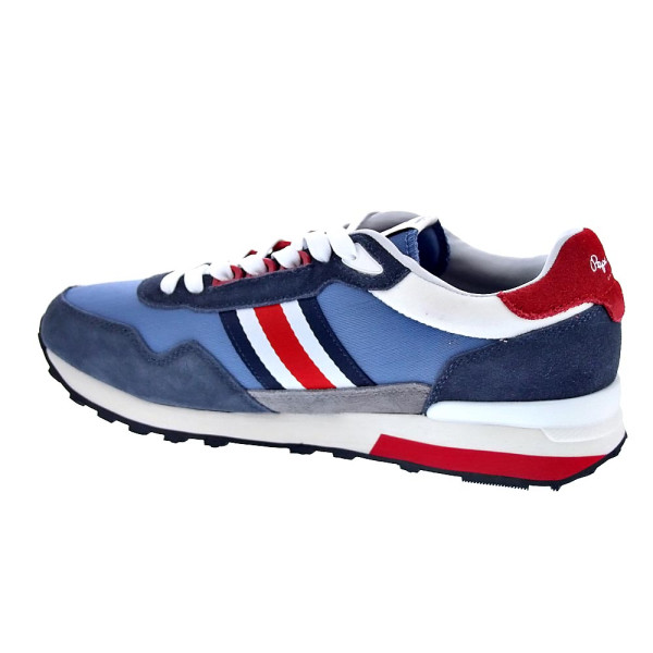 Zapatillas Pepe Jeans zapatos Hombre modelo Kingston Azul Cordón