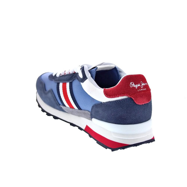 Zapatillas Pepe Jeans zapatos Hombre modelo Kingston Azul Cordón