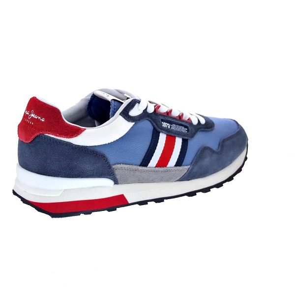 Zapatillas Pepe Jeans zapatos Hombre modelo Kingston Azul Cordón