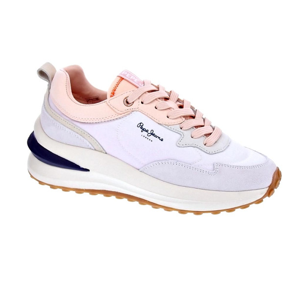 Zapatillas Pepe Jeans zapatos Mujer modelo Winslow Blanco Cordón