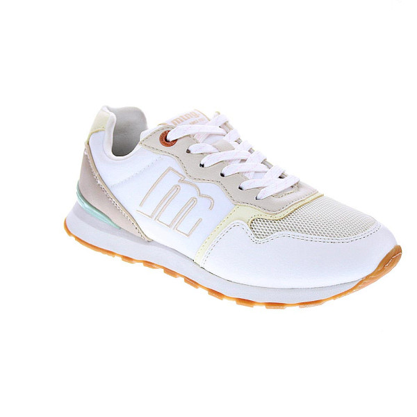 Zapatillas Mtng zapatos Mujer modelo Joggo Blanco Cordón