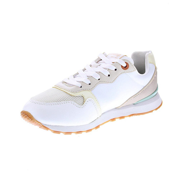 Zapatillas Mtng zapatos Mujer modelo Joggo Blanco Cordón
