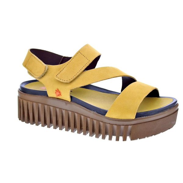 Sandalias Art Company zapatos Mujer modelo Brighton 1573 Amarillo Elástico